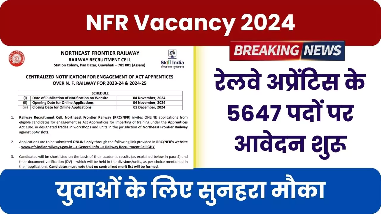 NFR Vacancy 2024